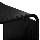 Skænk Sort eg 60 x 37,5 x 64,5 cm Konstrueret træ