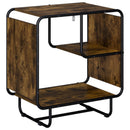 Skænk Røget eg 60 x 37,5 x 64,5 cm Konstrueret træ