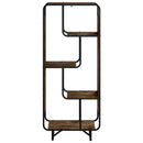 Highboard Røget eg 60 x 37.5 x 144 cm Konstrueret træ