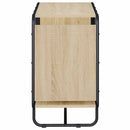 Skænk Sonoma-eg 80 x 37.5 x 64.5 cm Konstrueret træ