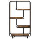 Highboard Røget eg 80 x 37,5 x 144 cm Konstrueret træ