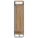 Highboard Artisan-eg 80 x 37,5 x 144 cm Konstrueret træ