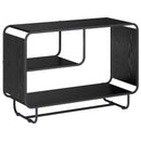 Skænk Sort eg 93.5 x 37.5 x 64.5 cm Konstrueret træ