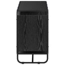 Skænk Sort eg 93.5 x 37.5 x 64.5 cm Konstrueret træ