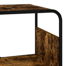 Highboard Røget eg 93.5 x 37.5 x 144 cm Konstrueret træ