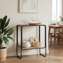 Sideboard Sonoma-eg 60 x 38 x 75 cm Konstrueret træ