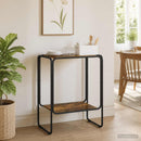 Sideboard Røget eg 60 x 38 x 75 cm Konstrueret træ