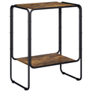 Sideboard Røget eg 60 x 38 x 75 cm Konstrueret træ