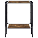 Sideboard Røget eg 60 x 38 x 75 cm Konstrueret træ