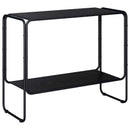 Sideboard Sort eg 93,5 x 38 x 75 cm Konstrueret træ