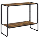 Sideboard Røget eg 93,5 x 38 x 75 cm Konstrueret træ
