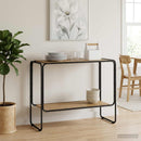 Sideboard Artisan-eg 93,5 x 38 x 75 cm Konstrueret træ