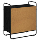 skænk Sort eg 68 x 35 x 75 cm Konstrueret træ