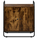 skænk Røget eg 68 x 35 x 75 cm Konstrueret træ