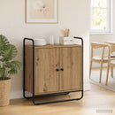 skænk Artisan-eg 68 x 35 x 75 cm Konstrueret træ