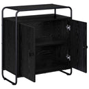 Skænk Sort eg 68 x 35 x 75 cm Konstrueret træ