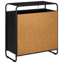 Skænk Sort eg 68 x 35 x 75 cm Konstrueret træ