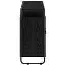 Skænk Sort eg 102 x 35 x 75 cm Konstrueret træ