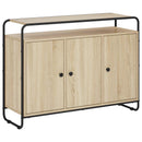 Skænk Sonoma-eg 102 x 35 x 75 cm Konstrueret træ