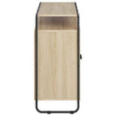 Skænk Sonoma-eg 102 x 35 x 75 cm Konstrueret træ