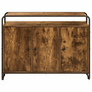 Skænk Røget eg 102 x 35 x 75 cm Konstrueret træ