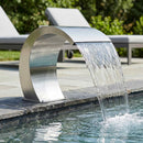 Pool Fontaine Rustfrit stål 61 x 30 x 45 cm Sølv
