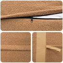 Sækkestol Beige 95 x 93 x 71 cm Sherpa