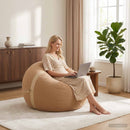 Sækkestol Beige 95 x 93 x 71 cm Sherpa