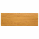 Spisebænk 95 x 32 x 45 cm Massivt Eg Træ Naturfarvet