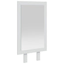 Makeupbord Sæt FAUSKE 2 pcs Hvid 76 x 50 x 143 cm