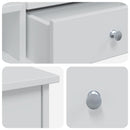 Makeupbord Sæt FAUSKE 2 pcs Hvid 100 x 50 x 103,5 cm