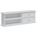 Makeupbord Sæt FAUSKE 3 pcs Hvid 76 x 50 x 103,5 cm