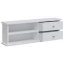 Makeupbord Sæt FAUSKE 3 pcs Hvid 76 x 50 x 103,5 cm