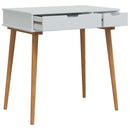Makeupbord Sæt FAUSKE 3 pcs Hvid 76 x 50 x 103,5 cm