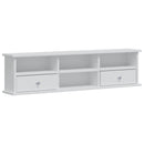 Makeupbord Sæt FAUSKE 3 pcs Hvid 100 x 50 x 103,5 cm