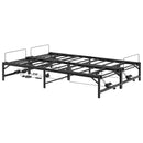 Elektrisk Justerbar Sengetramme Sort 140 x 200 cm Stål