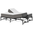Elektrisk Justerbar Sengetramme Sort 140 x 200 cm Stål