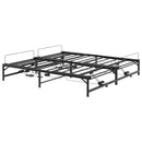 Elektrisk Justerbar Sengetramme Sort 96 x 200 cm Stål