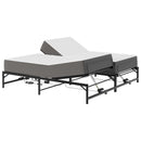 Elektrisk Justerbar Sengetramme Sort 96 x 200 cm Stål
