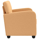 Lænestol Beige Imiteret lammeuld