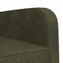 Lænestol Army Grøn Faux Suede Læder