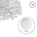 Glasnugget 17-19 mm Transparent Glas