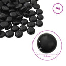 Glasnugget 17-19 mm Sort Glas