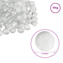 Glasnugget 17-19 mm Transparent Glas