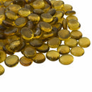 Glasnugget 17-19 mm Gul Glas