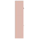 Opbevaringsskab 2 stk. Lyserød 90 x 40 x 175 cm Stål Låses