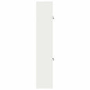 Opbevaringsskab 2 stk. 60 x 40 x 210 cm Stål Låses