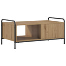 Sofabord Artisan-eg 90 x 49 x 41 cm Konstrueret træ