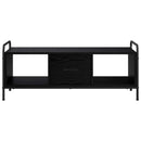 Sofabord Sort eg 99,5 x 49 x 41 cm Konstrueret træ