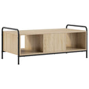 Sofabord Sonoma-eg 99,5 x 49 x 41 cm Konstrueret træ
